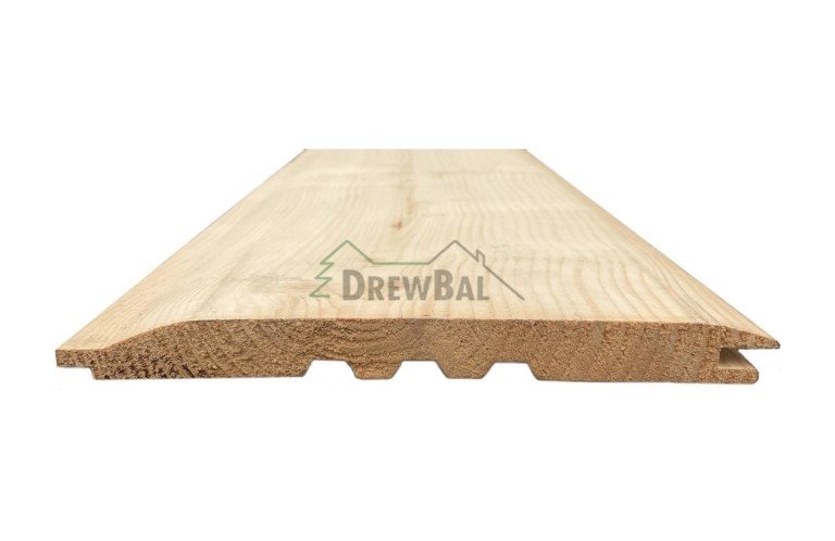 Deska elewacyjna półbal szeroki 18 x 196 mm